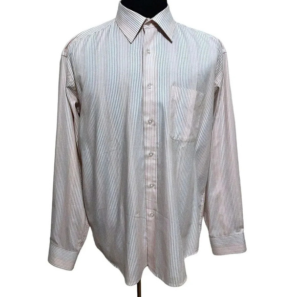 Van Heusen Button Down Dress Shirt for Men XL - Picture 1 of 9